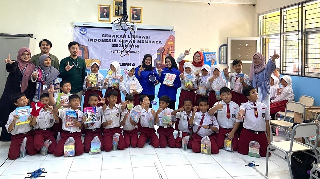 Tingkatkan Minat Baca, Olenka Gelar Gerakan Literasi Indonesia Gemar Membaca sejak Dini